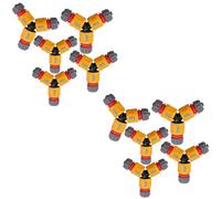 AB Tools 3 Way Garden Hose Pipe Coupler Connector Joiner And 3 Hozelock Quick Release Fittings 10Pk