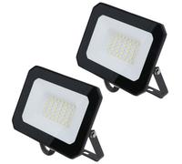 AB Tools 30 Watt Led Mini Floodlight Garden Lighting 2400 Lumens Ip65 + Bracket 1Pc