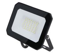 AB Tools 30 Watt Led Mini Floodlight Garden Lighting 2400 Lumens Ip65 + Bracket 1Pc