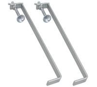 AB Tools 300mm Brick Laying Profile Clamp Holder Fastener Carpentry Internal Wall Clamps 2Pc