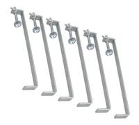 AB Tools 300mm Brick Laying Profile Clamp Holder Fastener Carpentry Internal Wall Clamps 6Pc