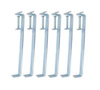AB Tools 300mm Brick Laying Profile Clamp Holder Fastener Carpentry Internal Wall Clamps 6Pk