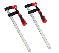 AB Tools 300mm X 50mm Sliding F Clamp Bar Profile Holder Fastener Fastening Fast Grip 2Pk