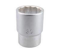 AB Tools 30mm 3/4" Drive Socket 12 Sided 55mm Hgv Satin Finish Chrome Vanadium Steel