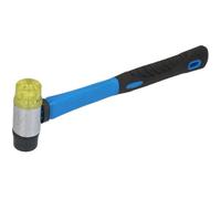 AB Tools 30mm Rubber & Nylon Mallet Fibre Handle Jewellers Hammer Window Glazing