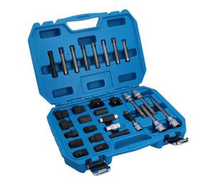 AB Tools 30Pc Alternator Puller Pulley Profile Adaptor Repair Tool Set For Audi Bmw Vw