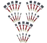 AB Tools 30Pc Nylon Bristle Paint Painting Brush Set Decorating Brushes
