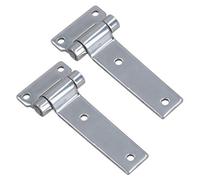 AB Tools 316 Stainless Steel Bolt On Door Hatch Hinge Bracket Fastener Marine 105mm 2Pc
