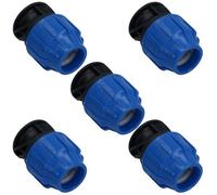 AB Tools 32mm X 1/2" Mdpe Male Adapter Compression Coupling Fitting Water Pipe 5Pk