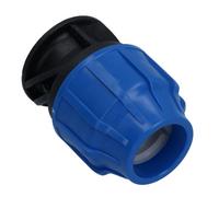 AB Tools 32mm X 1/2" Mdpe Male Adapter Compression Coupling Fitting Water Pipe Pn16