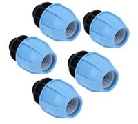 AB Tools 32mm X 3/4" Mdpe Male Adapter Compression Coupling Fitting Water Pipe 5Pk
