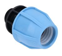 AB Tools 32mm X 3/4" Mdpe Male Adapter Compression Coupling Fitting Water Pipe Pn16