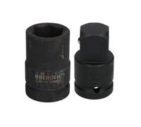 AB Tools 33mm Metric 3/4" Or 1" Drive Deep Impact Socket 6 Sided With Step Up Adapter