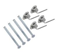 AB Tools 34mm Heavy Duty Cast Clamp + Handle With Prop Stand 460mm Long Trailer 4pc