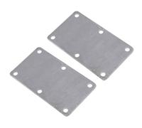 AB Tools 350KG & 500KG Mounting Plate (Pair) Suspension Welding On Plate 6 Hole