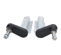AB Tools 350Kg Galvanised Trailer Suspension Unit (Pair) Stub Axle 6 Mounting Holes Knott