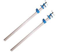 AB Tools 36" Aluminium Sash Clamp Grip Bench Work Holder Vice Slide Cramp 2Pk