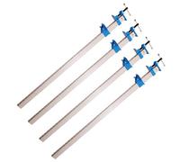 AB Tools 36" Aluminium Sash Clamp Grip Bench Work Holder Vice Slide Cramp 4Pk