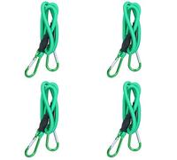AB Tools 36" Bungee Rope With Carabiner Clips Cords Elastic Tie Down Fasteners 4Pc