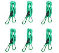 AB Tools 36" Bungee Rope With Carabiner Clips Cords Elastic Tie Down Fasteners 6Pc