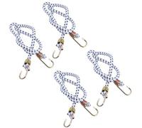 AB Tools 36In Heavy Duty Bungee Cords Fasteners Tie Downs Fastening Metal Hooks 4Pk