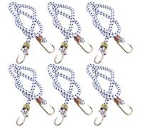 AB Tools 36In Heavy Duty Bungee Cords Fasteners Tie Downs Fastening Metal Hooks 6Pk