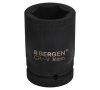 AB Tools 36mm Metric 1" Drive Deep Impact Socket 6 Sided Single Hex Thick Walled