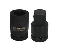 AB Tools 36mm Metric 3/4" Or 1" Drive Deep Impact Socket 6 Sided With Step Up Adapter