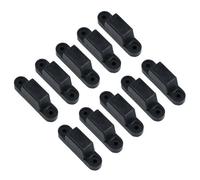 AB Tools 38mm Rubber Top Hat Standoff Buffer Bumper Pad Stop Tailboards Trailers 10Pc