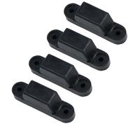 AB Tools 38mm Rubber Top Hat Standoff Buffer Bumper Pad Stop Tailboards Trailers 4Pc