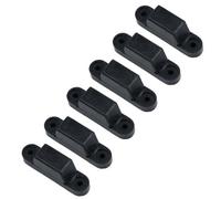 AB Tools 38mm Rubber Top Hat Standoff Buffer Bumper Pad Stop Tailboards Trailers 6Pc