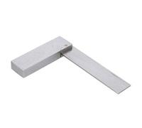 AB Tools 3In 75mm Engineer Tri Set Square Right Angle Straight Edge Stainless Steel
