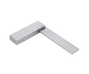 AB Tools 3In 75mm Engineer Tri Set Square Right Angle Straight Edge Stainless Steel
