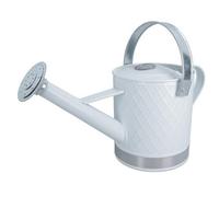 AB Tools 3L Watering Can White Steel Metal Water Greenhouse Garden Plants Home