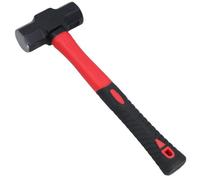 AB Tools 3Lb Lump Hammer / Mini Sledge Hammer Mallet Fiberglass Handle