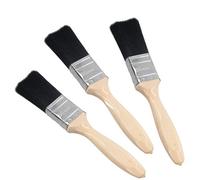 AB Tools 3Pc 40mm 1.5" Paint Brush Painters Decorators Decorating With Wooden Handle