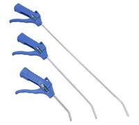 AB Tools 3Pc Air Blow Dust Blower Blowing Gun Removal Remover 100mm - 500mm Nozzle