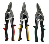 AB Tools 3Pc Heavy Duty Aviation Tin Snips Set Sheet Metal Cutters Shears Tinsnip Crv