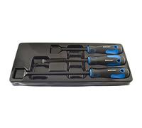 AB Tools 3pc Scraper Removal Removers For Gaskets Dirt Carbon With TPR Handles