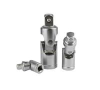 AB Tools 3Pc Universal Joint Uj Set Ratchet Angle Extension Bar 1/4In 3/8In 1/2In