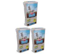 AB Tools 3Pk 24.6L Brown Clean & Cozy Small Animals Bedding 99% Dust Free Odor Control