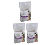AB Tools 3PK 2kg Parrot Bird Sand With Oyster Calcium & Mineral Aid Digestion Cage Litter