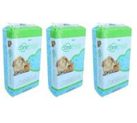 AB Tools 3Pk Blue 10L High Quality Pet Small Animal Bedding 99% Dust Free