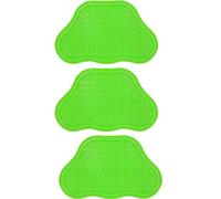 AB Tools 3PK Green Interactive Dog Slow Lick Mat With Suction Cups Food Accessories
