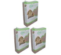 AB Tools 3Pk Natural 60L Quality Pet Small Animal Bedding Cage Bedding 99% Dust Free