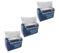 AB Tools 3PK Quality Dust Extracted Kiln Dried Small Animal Bedding Woodshaving 1.5kg