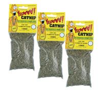 AB Tools 3Pk Resealable Easy To Use 100% Organic Catnip Cat Nip Cat Supplies 1Oz Bag