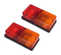 AB Tools 4 Function Rear Trailer Light / Lamp Electrics Caravan Pair Tr143