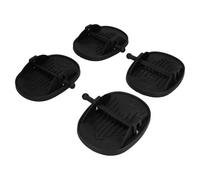 AB Tools 4 Pack Caravan Jack Pads Corner Steady Feet Stabiliser Shoes Anti-Sink Steadies