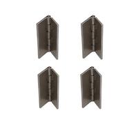 AB Tools 4 Pack Double Pressed Steel Butt Hinge Heavy Duty Industrial 72X101mm